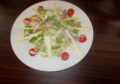 生ﾊﾑ入りシーザサラダ